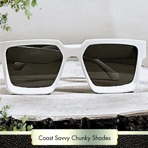 White Glasses - Shades - Earth Friendly Sunglasses - Coast Savvy, LLC ® Tenaside Polarized Sunglasses - Gloss White | Caddis – Caddis main image 3